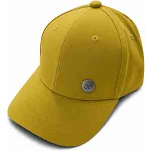 Classic Mustard Yellow Plain Premium Baseball Cap