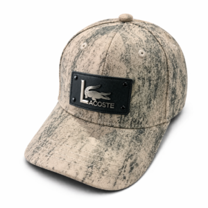 Men’s Stone Beige Lacoste Patch Premium Baseball Cap