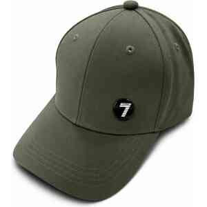 Olive Green FUSHI Logo Premium Cap