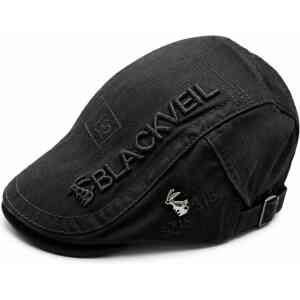Premium Blackveil Jessie Flat Cap – Embroidered Ivy Gatsby Cap for Men