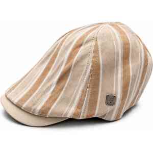 Premium Check Jessie Flat Cap – Classic Gatsby Newsboy Cap for Men