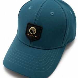 Premium Teal Blue BK Logo Baseball Cap