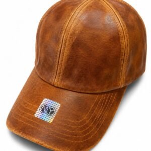Premium Leather Baseball Cap – Stylish Casual Cap