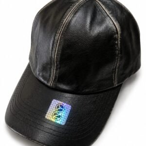 Premium Leather Baseball Cap – Stylish Casual Cap