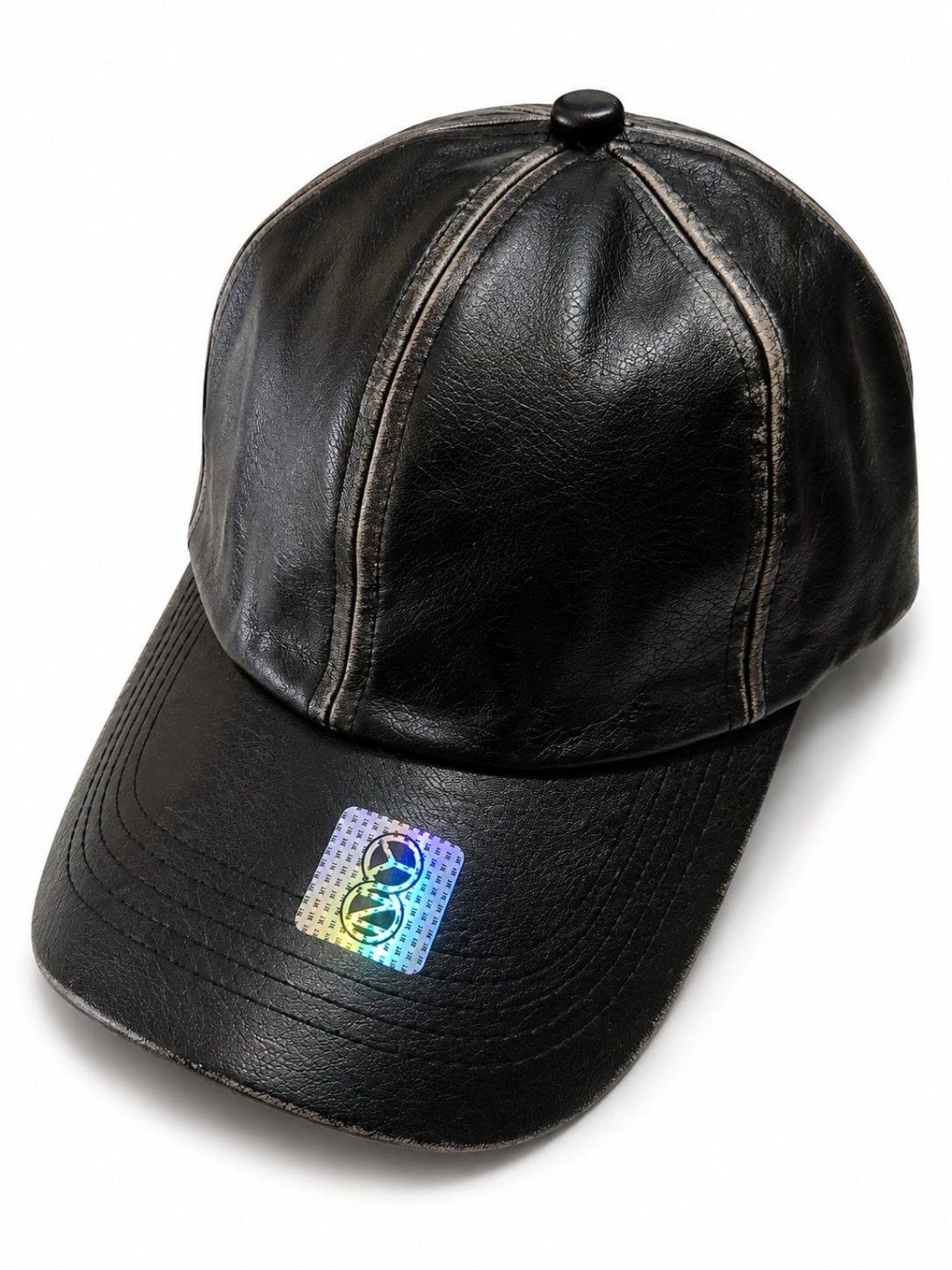 Premium Leather Baseball Cap – Stylish Casual Cap