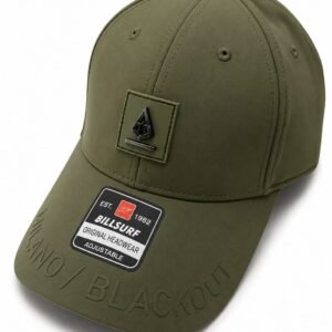 Premium Military Style Metal Logo Baseball Cap – Adjustable Casual Cap